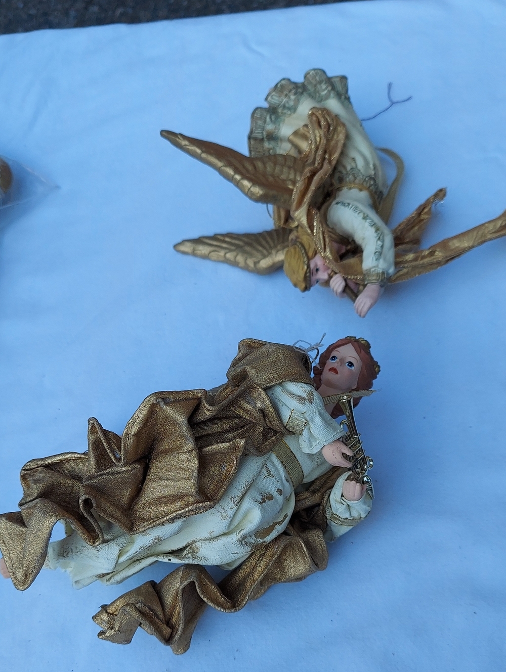 Angel Figurine Ornament - 2 Pc